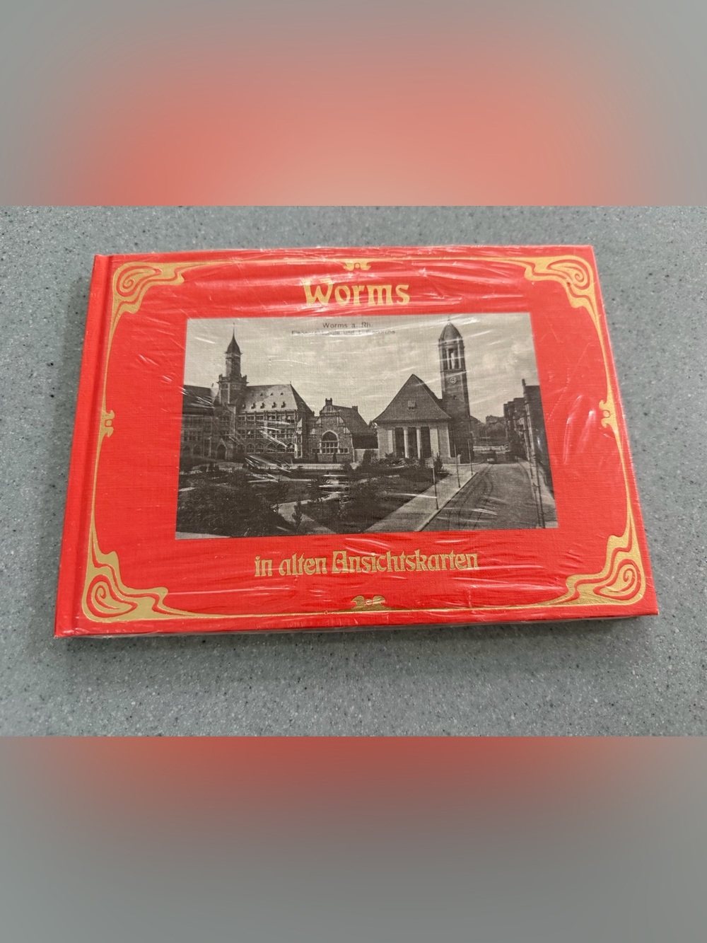 Worms in Old Postcards Sealed Book Germany Photos B/W History Architecture